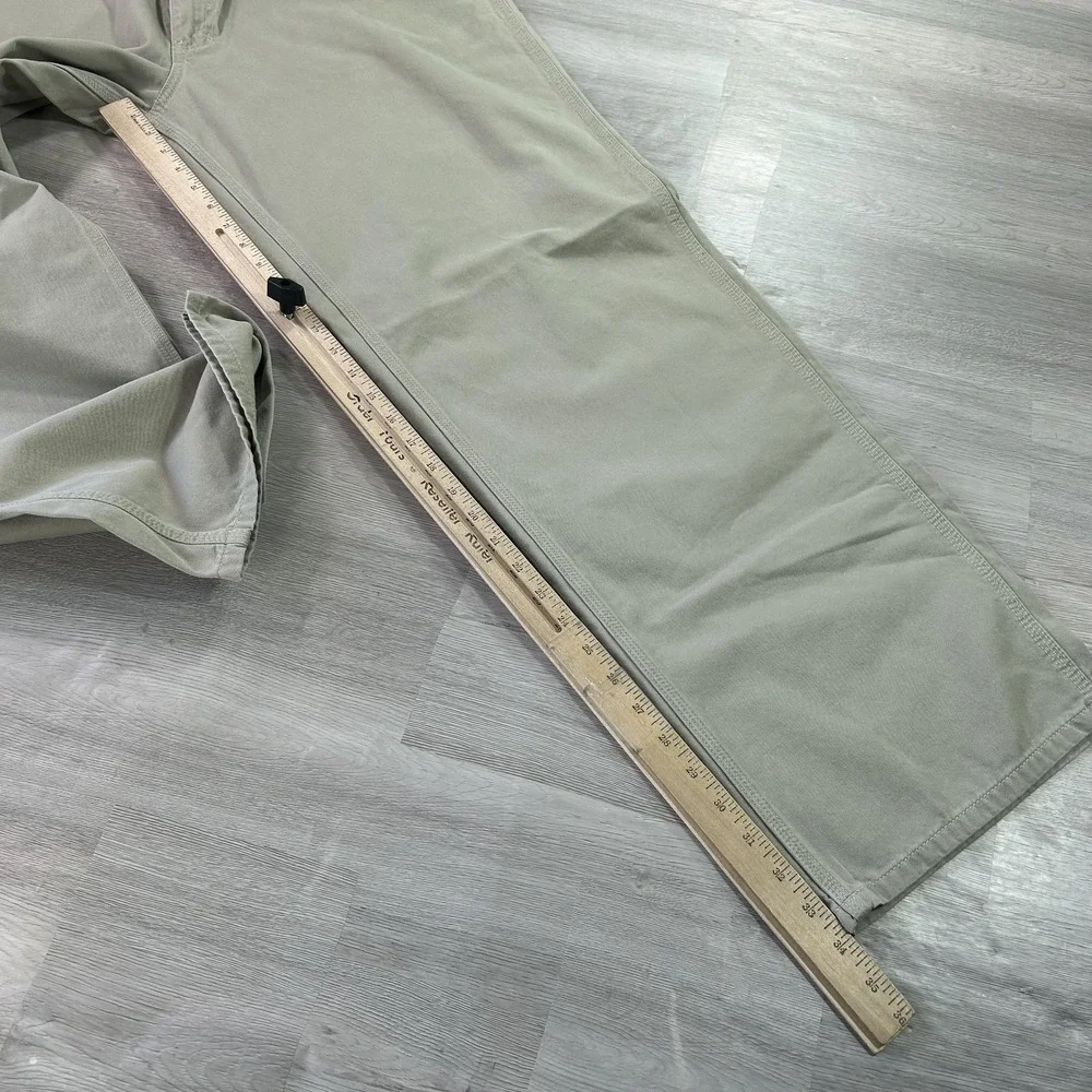 VINTAGE‎ Calvin Klein Jeans Pants Mens 36x34 Beige Carpenter Workwear Y2K